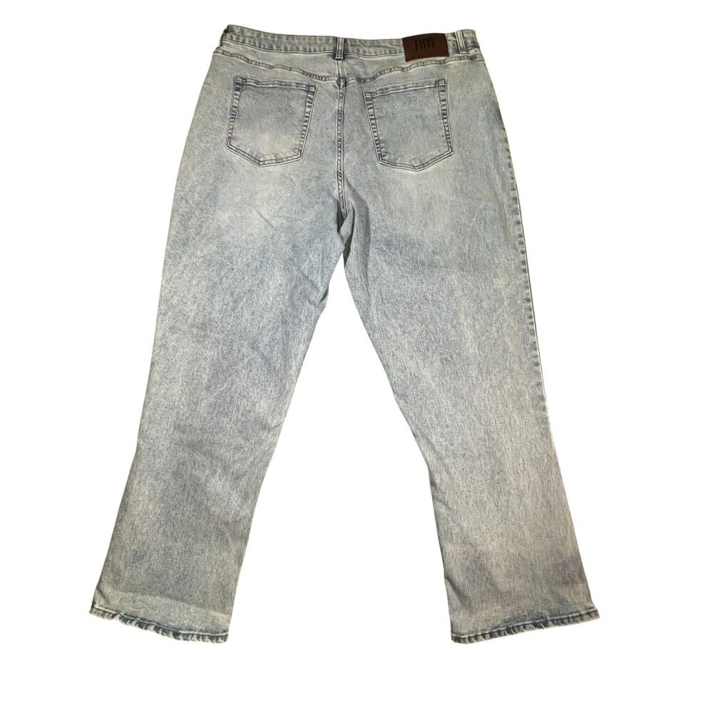 Frye Women’s Size 16 Straight Leg Jeans Light Wash Denim Stretch 34 Inseam